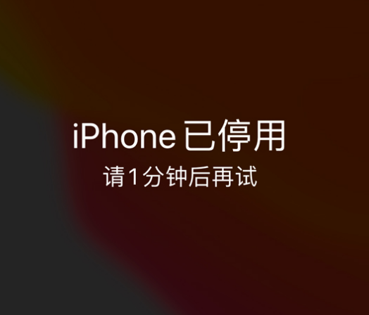 翠峦苹果手机维修分享:iPhone 显示“不可用”或“已停用”怎么办？还能保留数据吗？ 