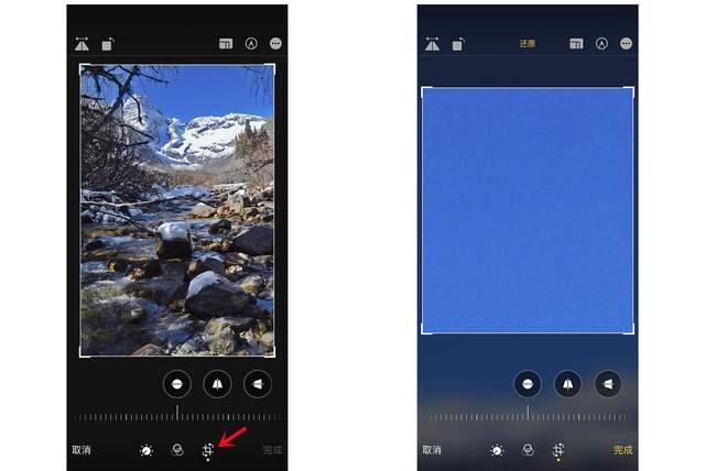 翠峦苹果手机维修分享iPhone手机如何使用裁剪功能隐藏照片 